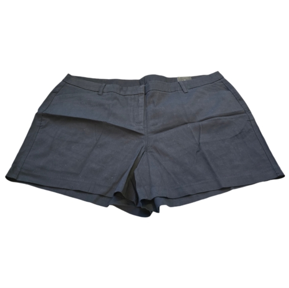 Lane Bryant Bermuda Black Shorts‎ Women's Plus Size 24W Career Casual Everyday